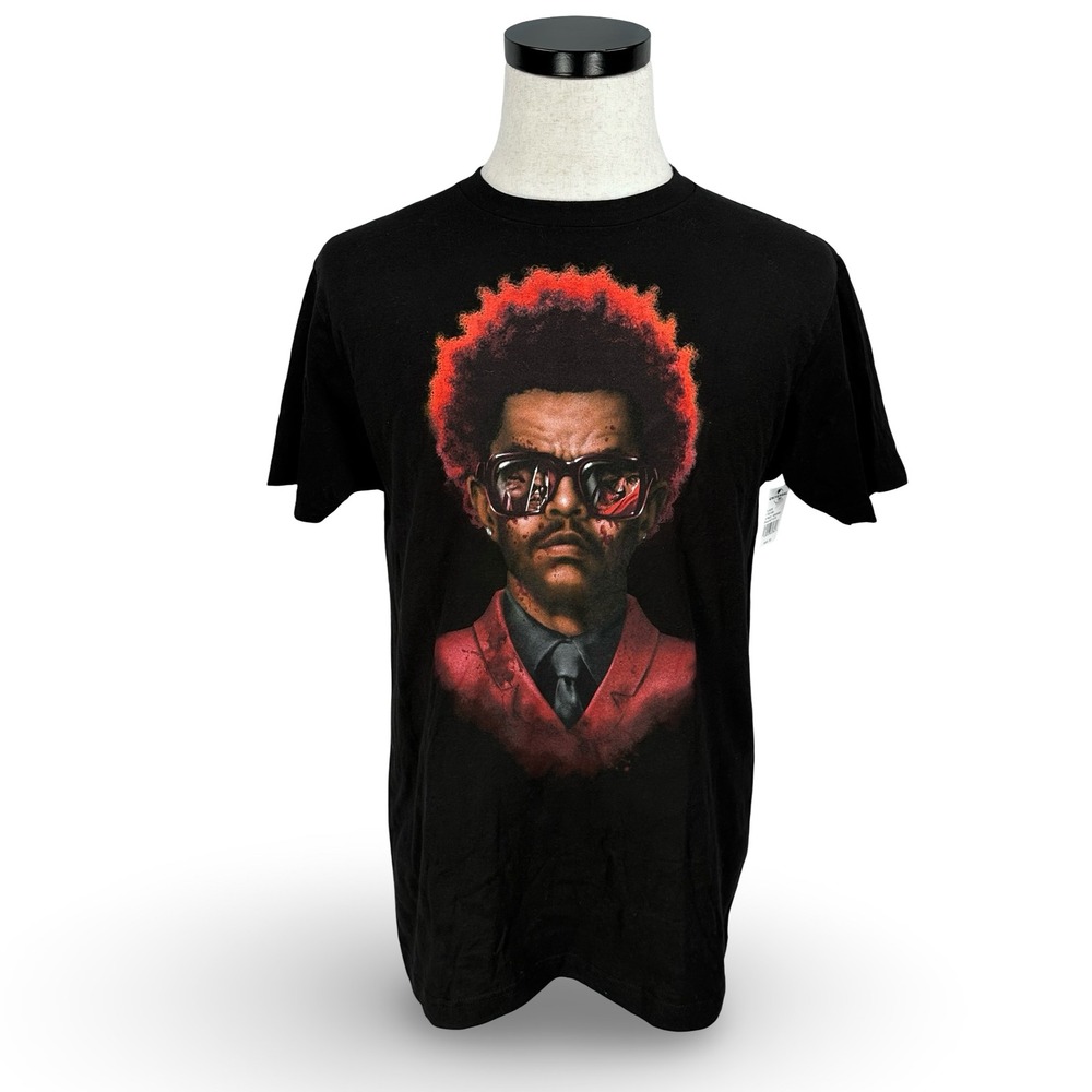 The Weeknd After Hours Nightmare Halloween Nights 2022 Black T Shirt Mens M